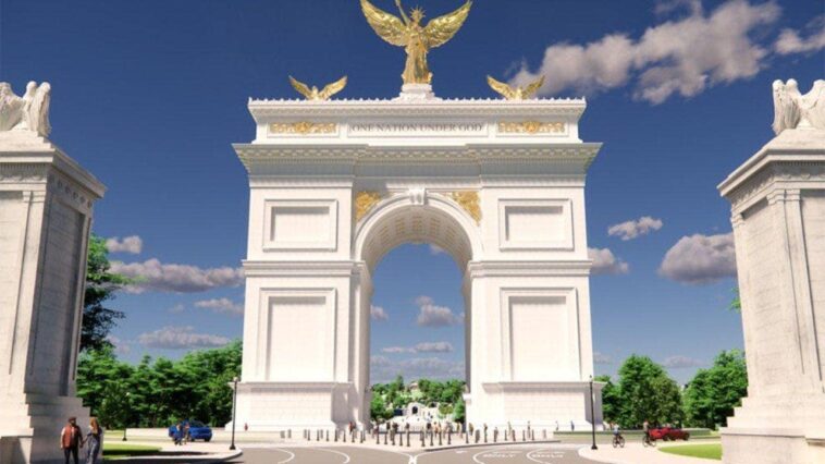excavation-set-to-begin-on-trump-administration’s-250-foot-triumphal-arch-amid-legal-battle