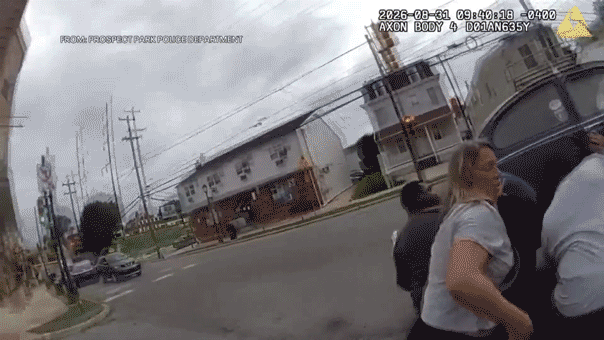 watch:-bystanders,-police-lift-volkswagen-off-woman-pinned-underneath-after-dramatic-e-bike-crash