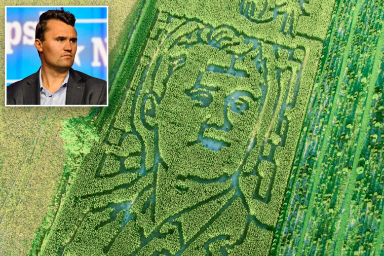 indiana-farm-sparks-controversy-over-charlie-kirk-corn-maze-tribute:-‘not-a-political-organization’