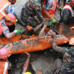 trapped-nepal-workers-pulled-alive-from-tunnel-9-days-after-deadly-flooding,-raising-hope-for-more-rescues