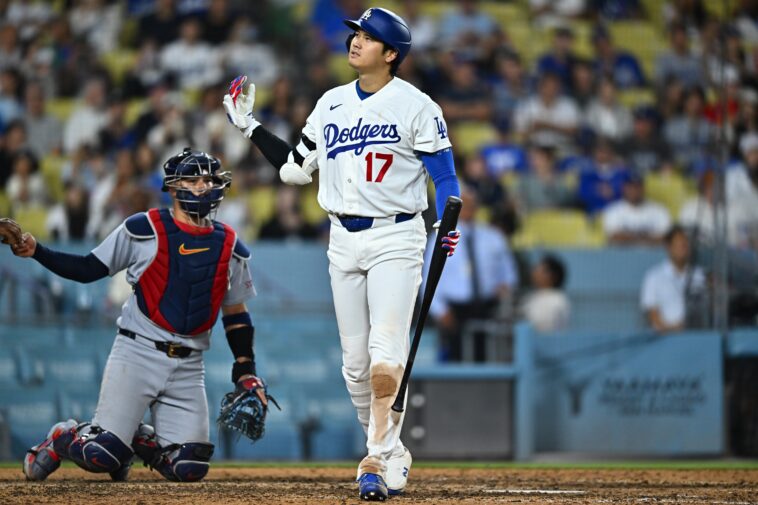 shohei-ohtani-out-of-dodgers-lineup-for-second-straight-game-amid-health-concerns