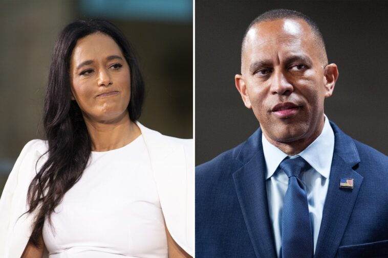 palestinian-journalist-rula-jebreal-calls-hakeem-jeffries-an-‘aipac-monkey’-–-claims-she-didn’t-mean-it-in-a-‘racist-way’ 