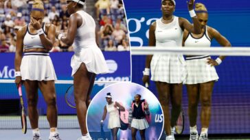 serena,-venus-williams’-us-open-doubles-journey-ends-in-tiebreaker-crusher