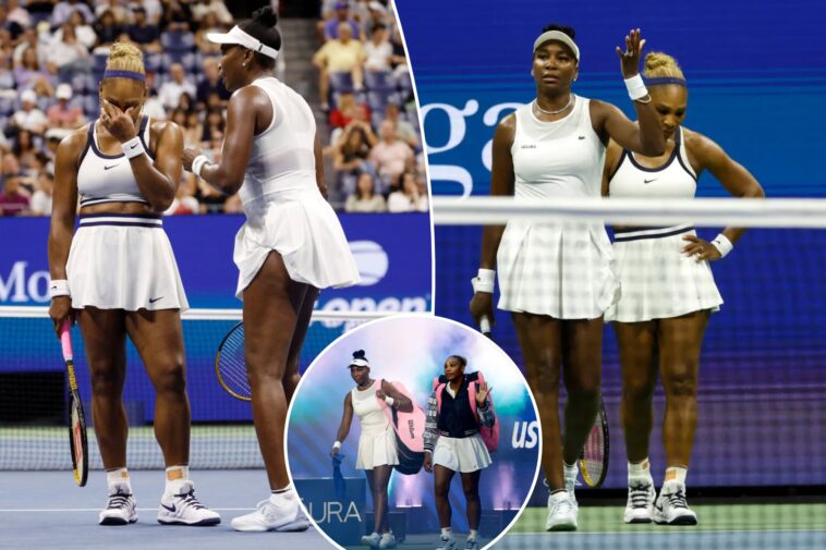 serena,-venus-williams’-us-open-doubles-journey-ends-in-tiebreaker-crusher