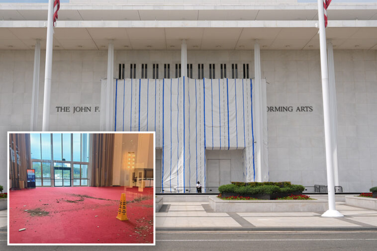 chunk-of-kennedy-center’s-ceiling-collapses-after-vicious-storm-plowed-through-nation’s-capital-overnight