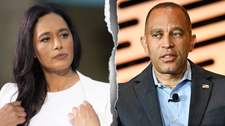 democratic-lawmakers-erupt-after-anti-israel-journalist-calls-hakeem-jeffries-an-‘aipac-monkey’-in-viral-rant
