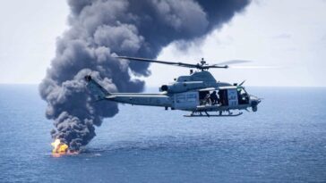 watch:-us-southern-command-forces-destroy-drug-trafficking-vessel-refueling-stations-in-eastern-pacific
