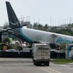amazon-cargo-jet-skids-off-runway,-bursts-into-flames-outside-miami-airport