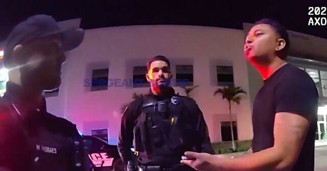 watch:-hostile-motorist-tries-to-tangle-with-florida-cop,-former-ufc-fighter