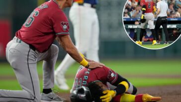 geraldo-perdomo-leaves-diamondback-game-after-getting-drilled-by-line-drive-in-scary-scene