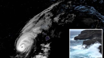hurricane-lowell-barrels-toward-hawaii-—-issued-to-category-3-as-heavy-rain,-flash-floods-pound-islands