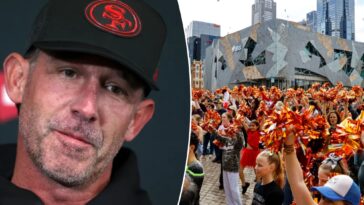 49ers’-kyle-shanahan-still-annoyed-rams-were-‘let-off-the-hook’-with-australia-escape