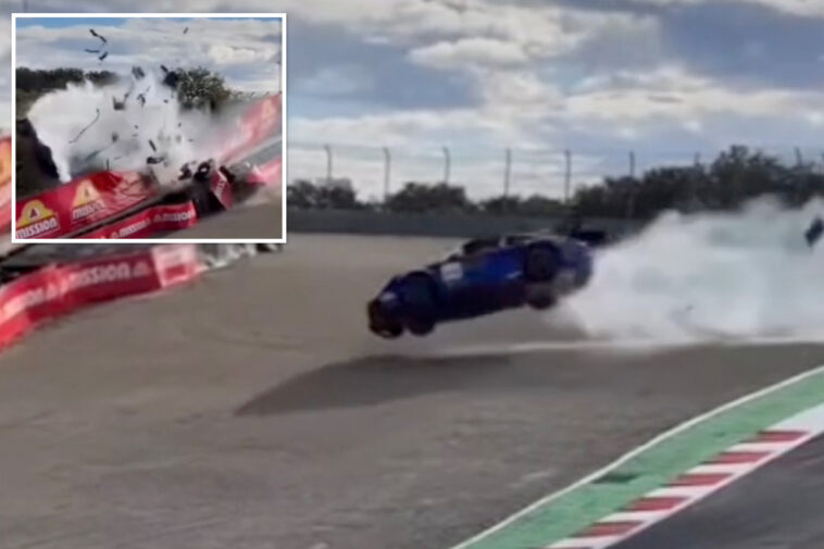 porsche-driver-crashes-at-california-racetrack-on-corkscrew