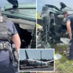 dramatic-footage-shows-moment-stunned-cops-find-survivor-in-mangled-car-after-amazon-plane-crash:-‘we’ve-got-one-breathing!’