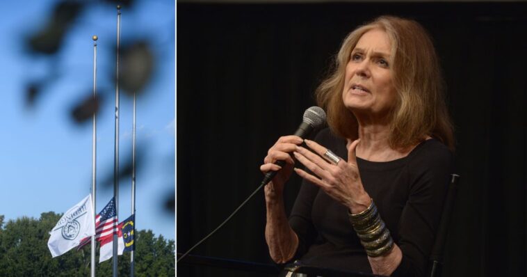 dem-governor-orders-flags-at-half-staff-for-gloria-steinem-–-will-remain-lowered-on-anniversary-of-charlie-kirk’s-murder