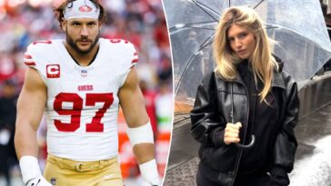 nick-bosa’s-model-girlfriend’s-strapless-swimsuit-post-distracts-from-injury-uncertainty