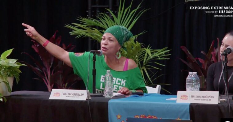 “we’ll-show-you-a-picture-of-his-pig-a**.f**k-him-up!”-–-college-professor-and-blm-founder-caught-on-tape-doxxing-and-inciting-violence-against-ice-agent-(video)
