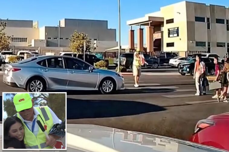 wild-dashcam-video-shows-crossing-guard-shield-mother-and-2-kids-from-speeding-car:-‘you’re-a-hero!’