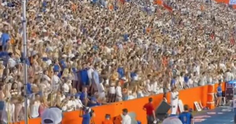 watch:-stadium-erupts-as-florida-brings-back-chant-that-was-banned-for-years-due-to-imaginary-‘racist’-history