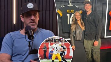 what-drew-allar-told-aaron-rodgers-about-‘racy-dm-scandal’-that-is-the-talk-of-steelers-qb-room