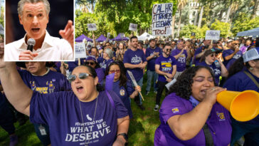 california-union-threatens-strike-in-war-over-pay-with-gavin-newsom-administration
