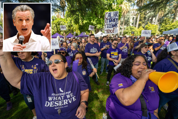 california-union-threatens-strike-in-war-over-pay-with-gavin-newsom-administration