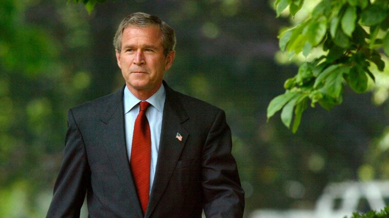 george-bush-welcomes-top-officials-to-his-home-state-for-9/11-remembrance-on-25th-anniversary-of-attacks