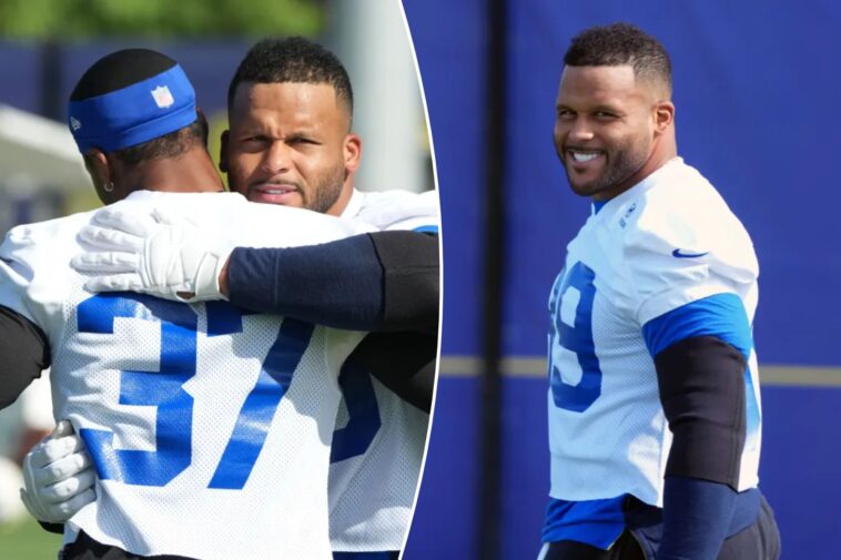 aaron-donald’s-return-forces-rams-veteran-safety-to-take-pay-cut