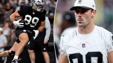 brock-bowers’-stunning-injury-has-raiders-without-pro-bowler-for-dolphins-game