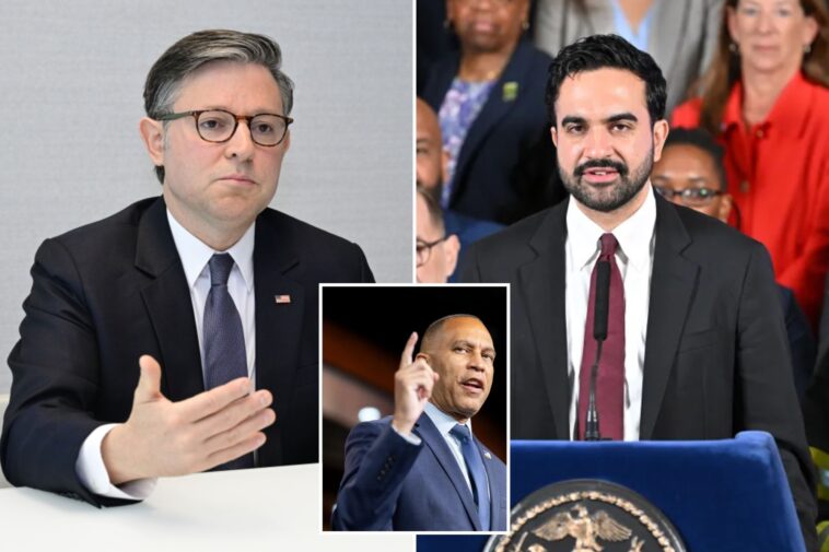 speaker-johnson-dubs-mamdani,-far-left-pals-most-‘dangerous’-politicians-in-us,-predicts-‘nightmare’-for-hakeem-jeffries