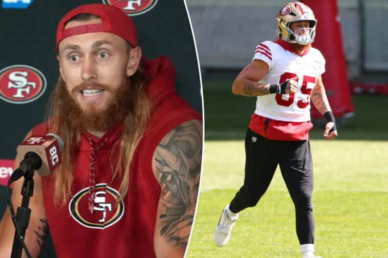 george-kittle-hints-at-week-1-return-against-rams