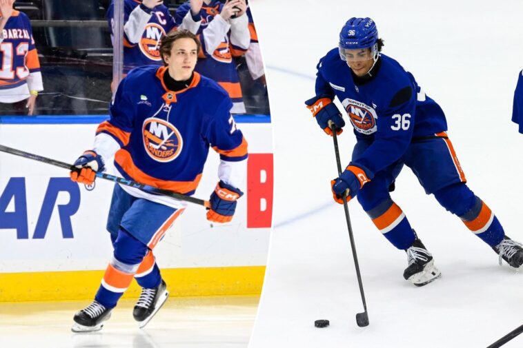islanders-rookie-camp-a-pivotal-proving-ground-for-isaiah-george,-victor-eklund