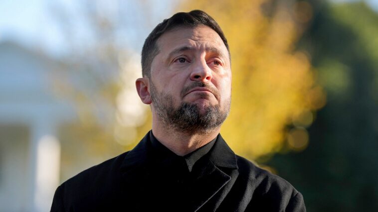 drone-nearly-strikes-zelenskyy’s-plane-before-takeoff-for-norwegian-king’s-funeral,-pm-says