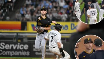 benches-clear-in-pirates-white-sox-game-after-elbow-thrown:-‘what-the-f–k-is-the-matter-with-you?’