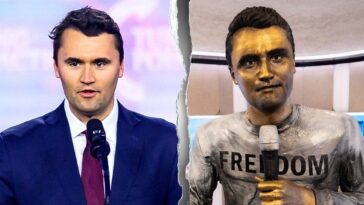 charlie-kirk-statue-bound-for-ny’s-times-square-as-sculptor-defies-threats-ahead-of-unveiling