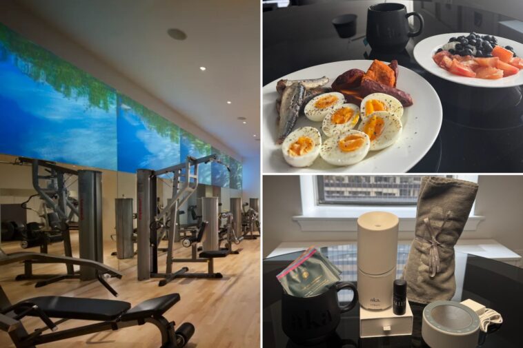 the-luxury-hotel-that-has-it-all-for-your-health-goals-— including-a-stocked-fridge,-in-room-gym-equipment-and-sleepmaxxing-tech
