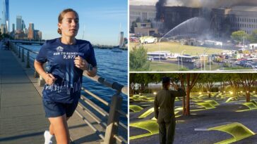 one-of-9/11’s-youngest-survivors-recalls-pentagon-attack-—-and-how-she’s-now-running-2,977-miles-to-remember-those-killed