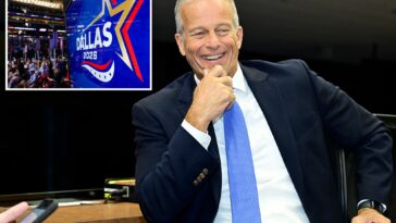 john-thune-brushes-off-boos-at-gop-convention,-says-trump-isn’t-‘frustrated-with-my-leadership’