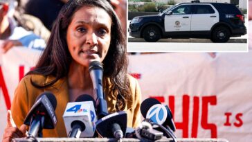 la-mayoral-hopeful-nithya-raman-votes-against-$13m-for-107-lapd-vehicles-ahead-of-olympics