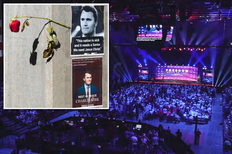 charlie-kirk-supporters-vow-to-‘continue-what-he-started’-during-emotional-utah-valley-university-ceremony-one-year-after-his-murder
