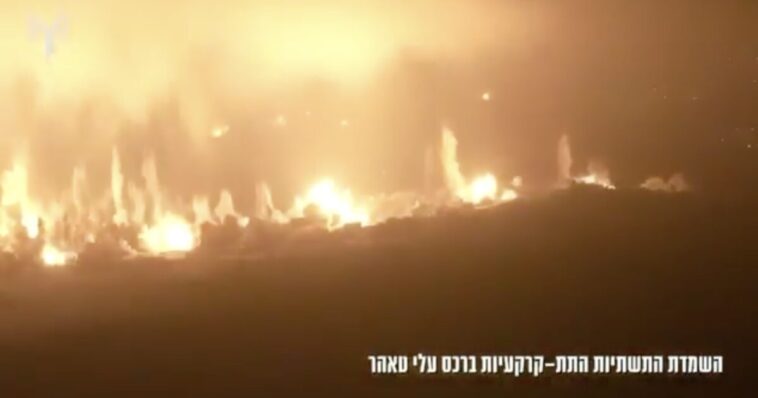 “happy-new-year!”-netanyahu-celebrates-as-idf-obliterates-hezbollah’s-massive-ali-taher-tunnel-fortress,-causing-a-4.1-magnitude-tremor-—-calls-it-“largest-iranian-outpost-outside-iran”-(video)