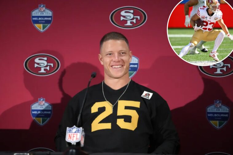 christian-mccaffrey-reveals-bizarre-‘cracker’-compliment-he-got-in-australia