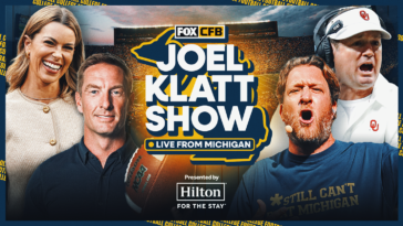 polygraph-tests-&-michigan-all-time-team:-scenes-from-the-joel-klatt-show-in-ann-arbor