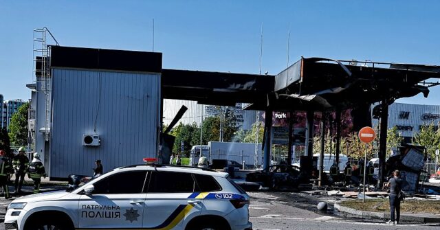 revenge-strikes:-russia-targets-ukrainian-gas-stations-with-drones