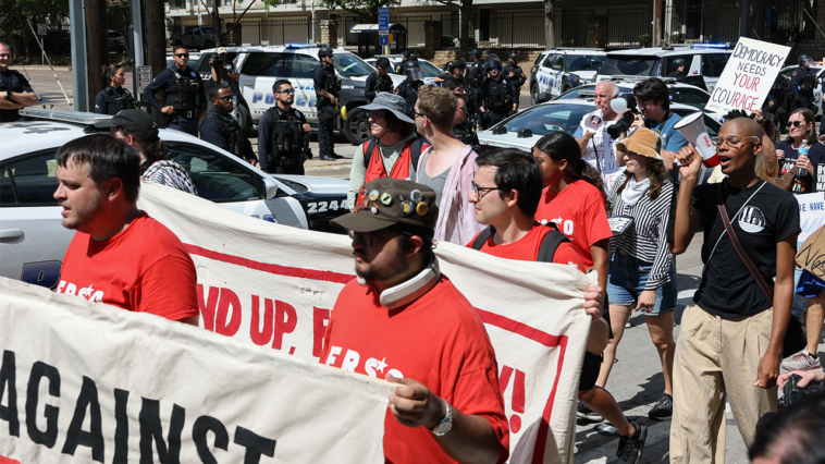 david-marcus:-as-democrats-protest-in-dallas,-conservatives-are-quiet-and-cautious