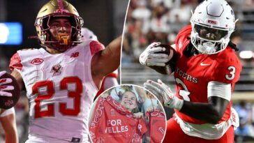 boston-college,-rutgers-honor-9/11-hero-welles-crowther,-fallen-alumni-in-red-bandanna-game