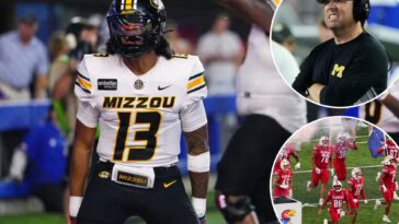 missouri-coach-eli-drinkwitz-slams-kansas-for-rivalry-hype-video-referencing-civil-war:-‘i-tried-to-embarrass-them’