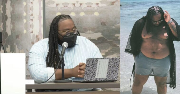 watch:-masked-‘ungendered’-socialist-speaker-at-dsa-conference-calls-ozempic-a-fascist-plot-to-‘genocide-fat-people’