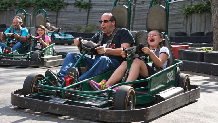 local-dad-clearly-using-his-kids-as-excuse-to-ride-go-karts
