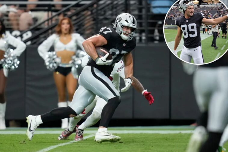 raiders-sign-backup-michael-mayer-to-$45-million-extension-as-injuries-pile-up-for-brock-bowers
